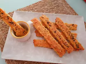 Chickpea Flour Crackers