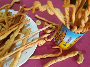 Homemade Cracker Sticks for a Party