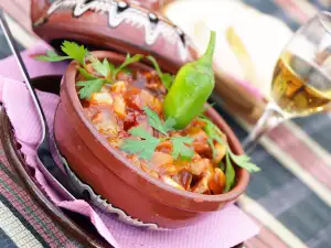 Kebab in a Clay Pot