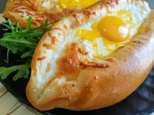 Adjarian Khachapuri with Egg