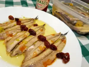 Anchovies in Apple Marinade