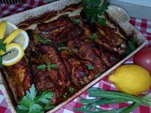 Oven-Baked Hake with Tomatoes