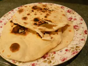 Chapati Bread in a Non Greased Pan