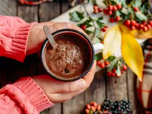 Hot Chocolate with Hazelnuts