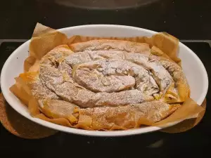 Pumpkin Filo Pastry with Walnuts and Cinnamon