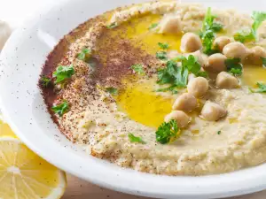 Chickpeas with Tahini