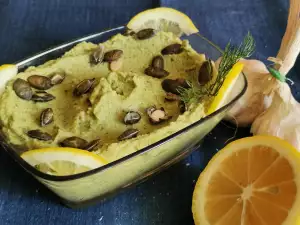 Zucchini and Pumpkin Seed Hummus