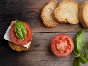 Homemade Bruschetta with Mixed Spices