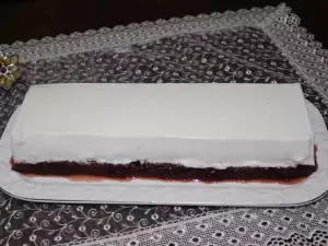 Jellied Yoghurt with Cream