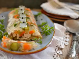 Jellied Chicken Terrine