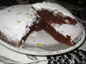 Cocoa Cake with Lemon Zest