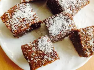 Cocoa Halva with Cashews and Coconut