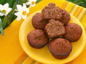 Cocoa Muffins with Carob and Spelt