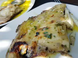 Turbot in Salsa Verde