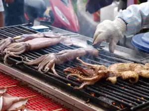 Grilled Squid