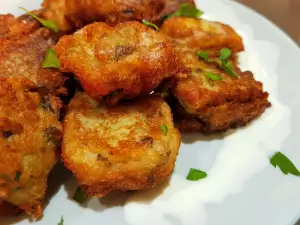 Croquettes with Potatoes and Field Mushrooms