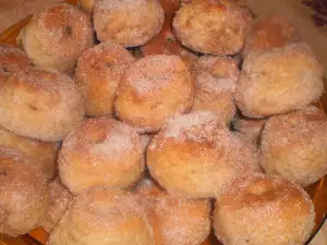 Cinnamon Donuts in the Oven