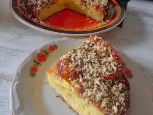 Caramel and Orange Sponge Cake