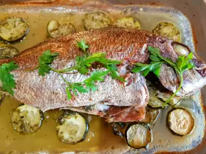 Roasted Crucian Carp with White Wine