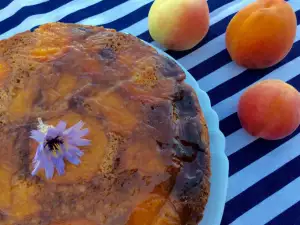 Caramel Apricot Cake