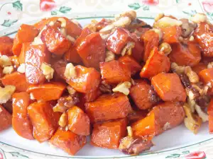 Caramelized Pumpkin with Walnuts