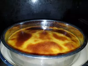 Men's Crème Caramel in an Oven Dish