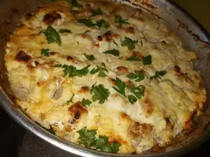 Oven-Baked Cauliflower with Yogurt and Cheese