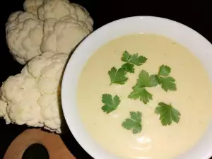 Cauliflower and Potato Cream Soup