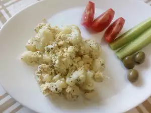 Greek-Style Cauliflower with Eggs