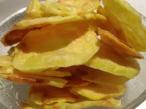 Quick Potato Chips without Frying