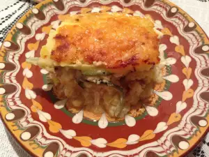 Potato Gratin with Chicken Meat