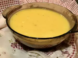 Potato Cream Soup with Turmeric