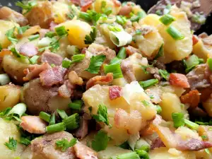 German Potato Salad with Bacon