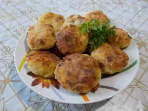 Potato Patties with Feta Cheese