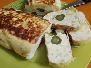 Potato Roll with Cottage Cheese