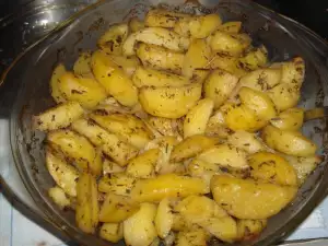 Potatoes with Garlic and Mustard