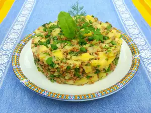 Potato Salad with Buckwheat