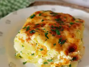 Oven-Baked Potato Casserole with Eggs