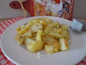 Sauteed Potatoes with Dill and Garlic