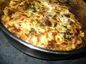 Potato and Spinach Gratin