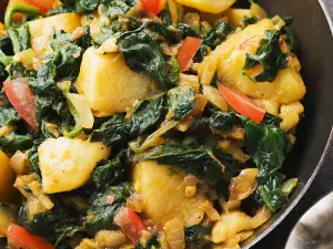 How to Stew Spinach?