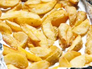 Baked Potatoes with Breadcrumbs