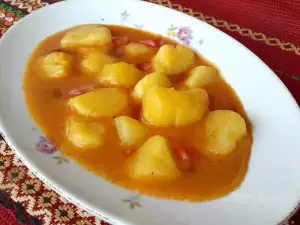 Potato Dish with Tomatoes