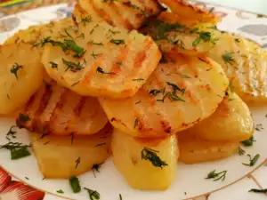 Oven-Baked Potatoes, Like Fried Ones