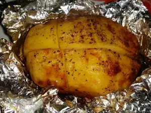 Unique Potatoes in Foil