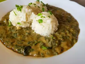 Delicious Nettle and Rice Porridge