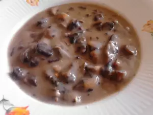 Easy Mushroom Porridge