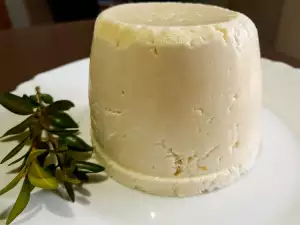 Homemade Sheeps Milk Yellow Cheese