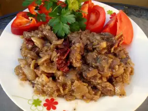 Kebab with Pork and Dried Peppers