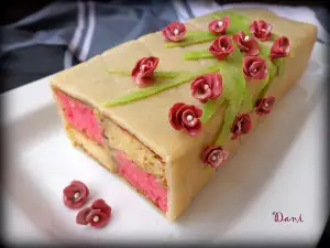 Battenberg Cake with Almond Marzipan